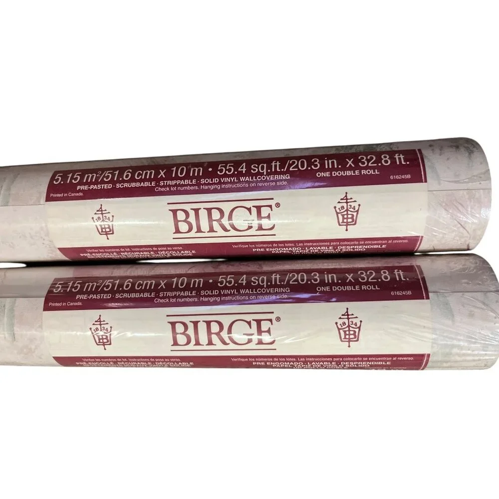 Vintage Birge Wallpaper 2 Bolts New Sealed Country Harvest Lot 24 830162